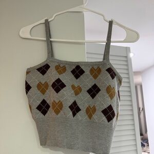 zaful sweater crop top